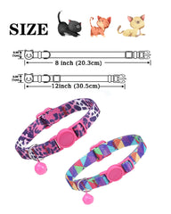 SOLMOONY cat collar detachable bell—gentle jingle helps locate indoors.