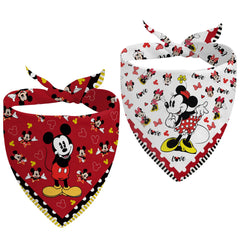 Songtsam Christmas dog bandana with festive snowflakes for adorable holiday photos.