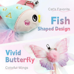 SONGWAY tassel plush toy offers varied textures for tactile exploration