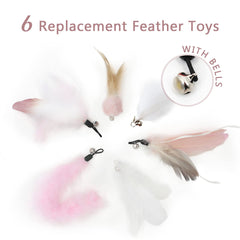 SONGWAY feather refills with bells provide varied textures and attracting attention during play