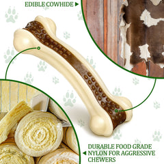 Sosation curved-bone design encourages natural chewing patterns.
