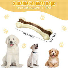 Sosation nylon bone chew with beef flavor, long-lasting chew for powerful chewers.