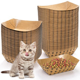 SOUJOY disposable pet bowls 100-pack shot for bulk daily feeding and sharing.