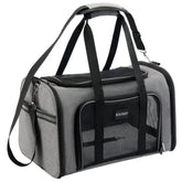 Soundy large cat carrier sturdy frame for reliable travel with pets