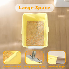 SpaceTime cat litter box with smooth surface for quick cleaning.