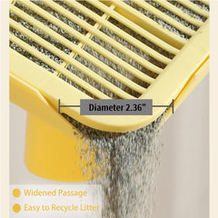 SpaceTime easy-clean design lets you shake, rinse, and dry quickly.