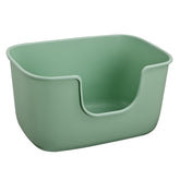 SpaceTime extra large litter box with high sides to prevent mess and spills
