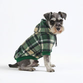 Spark Paws dog hoodie fabric texture shows butter-stretch comfort for easy wear.