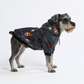 Spark Paws Dog Hoodie soft-fleece-interior provides cozy warmth on walks.