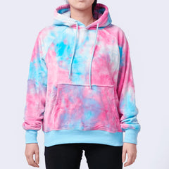 Spark Paws hoodie showing cozy fleece interior for extra warmth during chilly outings.