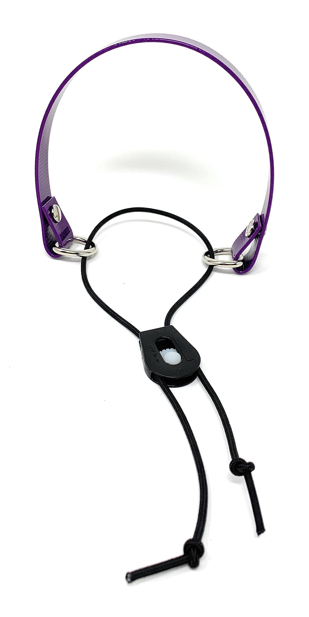 Sparky Pet Co eCollar replacement strap purple front view — waterproof and durable