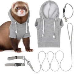 Spartan Atlantic gray ferret sweater close-up showing soft knit for warmth