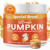 Special Breed Ultimate Pumpkin container 16 oz promoting digestive support.