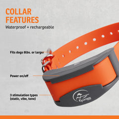 SportDOG DryTek waterproof technology keeps gear functional in rain and shallow water