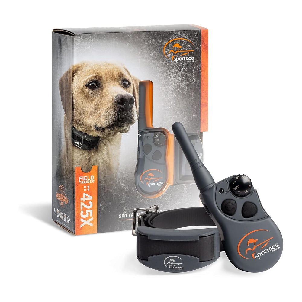SportDOG FieldTrainer 425X handheld remote enables off-leash control up to 500 yards