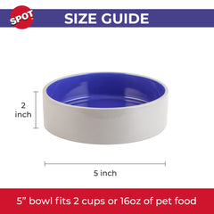 SPOT dishwasher-safe pet bowl for quick hassle-free cleaning.