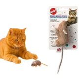 SPOT House Mouse Helen plush toy with lifelike fur sparks hunting play.