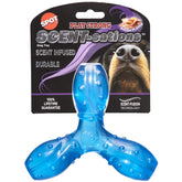 SPOT Play Strong Scent-sations Trident blue bacon-flavored toy for durable chewers and fetch play