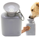 Springer by Springland 44oz dog water bottle front view for on-the-go hydration.