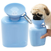 Springer sky blue bottle top view shows generous 44oz capacity for adventures