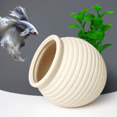 SpringSmart aquarium rock decor betta hideout shelters and enriches small tanks