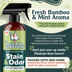 Sprinkle & Sweep multi-surface floor cleaner highlights versatile use on floors