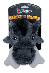 Spunky Pup Knucklehead durable dog toy front view showing tough construction for aggressive chewers