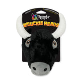 Spunky Pup Knucklehead durable dog toy with chew and plush for aggressive chewers.