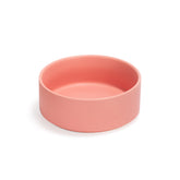 SPUNKYJUNKY rosa, tazón cerámico para perros y gatos, estable para la hora de comer