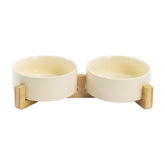 SpunkyJunky ceramic bowls close-up showing lead-free, safe meals.