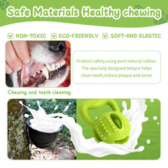 Square Puppy Chew Toy for indoor and outdoor use keeps dogs entertained