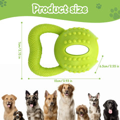 Square Puppy Chew Toy treat dispenser open design encourages rewards