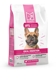 SquarePet VFS Canine Ideal Digestion Formula bag promotes gut health and easy digestion.