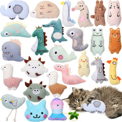 Sratte catnip chew toy alpaca for playful relaxation and activity