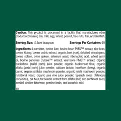 Standard Process Canine Cardiac Support sealed pack communicates convenient heart nutrition for dogs.