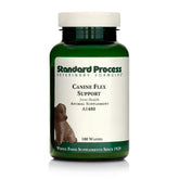 Standard Process Canine Flex Support bottle front highlighting joint support.