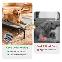 STARLATTA non-slip feet keep the bed stable during play