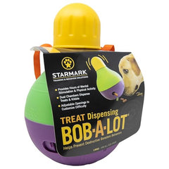 Starmark Bob-A-Lot green side view shows adjustable openings for varying difficulty