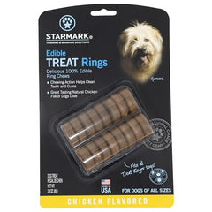 Starmark Edible Rings close up highlights digestible texture and savory aroma