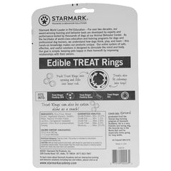 Starmark Edible Rings treat ringer toy compatibility demonstrates easy use with compatible toys