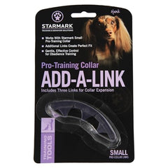 Starmark Pro-Training Add-A-Link package with three links for precise sizing adjustments.