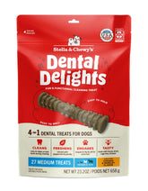 Stella & Chewy's Dental Delights bag front view for at-home dental care.