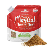 Stella & Chewy's dinner dust jar closeup for tastier meals and picky eaters.
