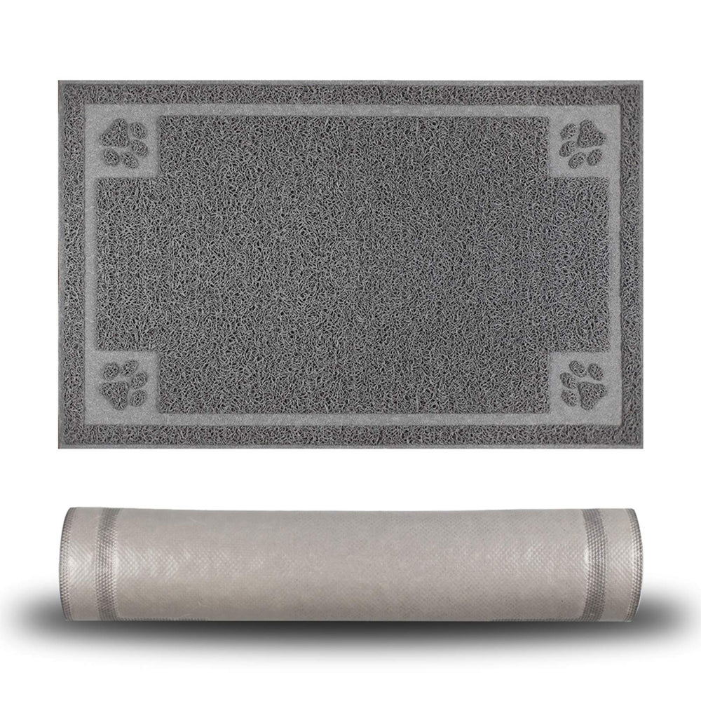 STELLAIRE CHERN pet feeding mat front view showing 24x16 size and non-slip stability for meals.