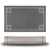 STELLAIRE CHERN pet feeding mat front view showing 24x16 size and non-slip stability for meals.