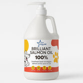 STELLAR CHEMICAL CORP Pure Wild Alaskan Salmon Oil bottle pour supports coat health