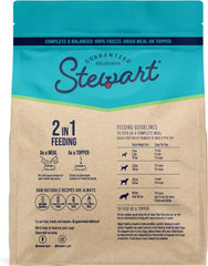 Stewart Raw Naturals training reward dog snack highlighting palatability.