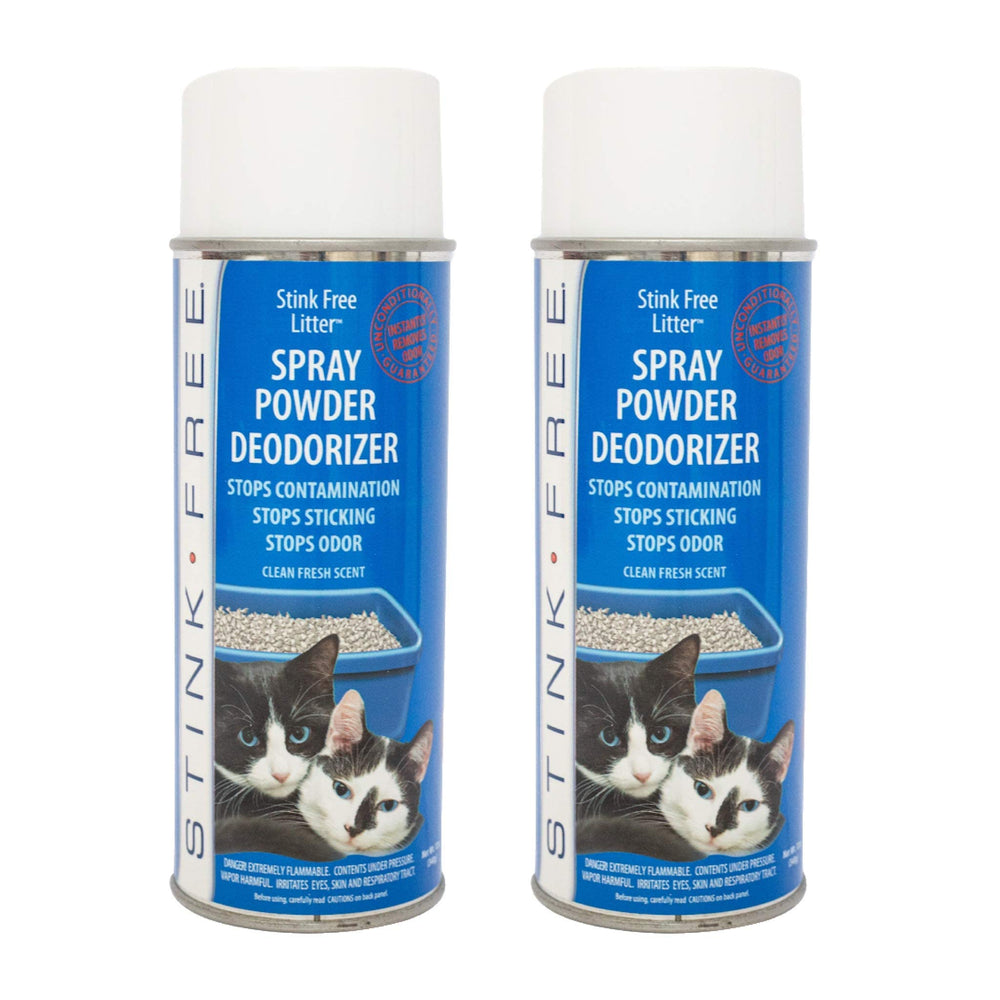 Stink Free cat litter box deodorizer spray bottle for easier cleanup