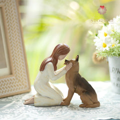 Storieme German Shepherd enclosure-card included with a meaningful message.