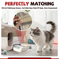 StreytoTek Petsnowy easy-install design aligns with holes for quick setup.